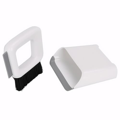 JGA JOGGING ARM Mini Dustpan and Brush Wisp Broom and Dustpan Portable Handheld for Keyboard Bedroom Bathroom Kitchen Counter Camping Tent BBQ Table Pet(1 Set)