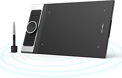 XPPen Deco Pro MW Tablette Graphique Bluetooth en 11x6 Pouces Wireless Tablette à Dessin avec Stylet Passif 8192 Niveaux