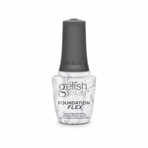 Gelish Soak Off Gel Polish Foundation Flex Clear 15ml