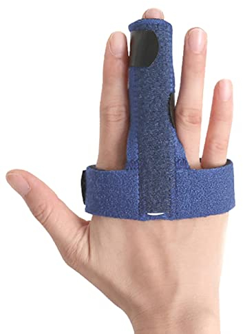 HAOSEM Trigger Finger Splint for Right and Left Hand Mallet Finger Brace for Index Middle Ring Pinky Releasing Arthritis Pains