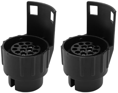 Namvo 2PCS Adapter Anhänger 7Pin auf 13 Pin Adapter 12V für Auto LKW Carava usw