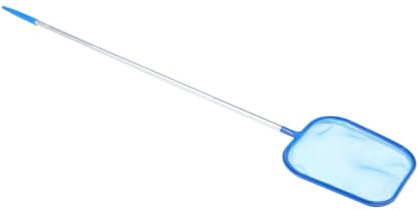 VANZACK Pool Skimmer Net Telescopic Pole Cleaning Tool for Swimming Pools Spas Fountains Removes Fine Debris Leaves Sturdy Construction