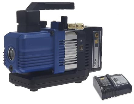 MEIVIYA Pompa per Vuoto ad Aria RVP-2DLI 18V Pompa a Vuoto Senza Fili VPR-2SLI Pompa a Vuoto automobilistica Aria condizionata Pompa a Vuoto for refrigerante R32 1234yf(VRP-2DLI)