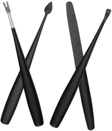 NOLITOY Herramientas De Manicura Herramientas Para Uñas Acero Inoxidable Kit Cuidado Cutículas