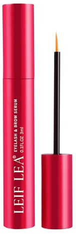 Serum Pestañas Crecimiento Lash Serum Leif Lea,Crece Pestañas y Crecimiento Pestañas-Pestañas Más Largas y Más Densas 3ml