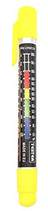 Ga Indice di Spessore della Vernice, Punta Magnetica Strumento Tester Accurato con di Misurazione Colorata per Superfici Curve