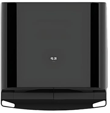 SHAHRYAR Asciugamani Elettrico da Bagno da 1250 W,Asciuga Mani Elettrico, Ridurre Il Rumore del Vento, per Centri Commerciali, Ospedali, Fabbriche, Aeroporti, Case, Uffici,Black
