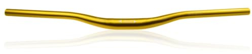 SOUUXIU Fahrradlenker 31.8MM Leichter Aluminiumlegierung Fahrrad Lenker Bar für Mountainbike Rennrad Durchmesser 780mm Breit (Gold)