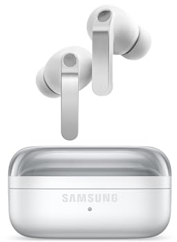Samsung Galaxy Buds4 Pro White, Altoparlante a 2 Vie, Doppio Amplificatore, Chiamate Cristalline, Audio 360°, ANC Migliorata, Controllo Adattivo Rumore, Galaxy AI con Comandi Vocali [ver. italiana]