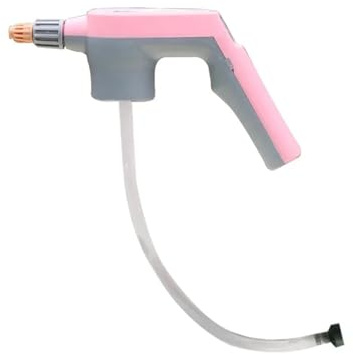 Pulverizador electrico, Rociador de Agua eléctrico, rociador Bomba Aire Alta presión for Plantas, Coche, hogar, Lavado automático jardín, Herramienta riego(B Pink)