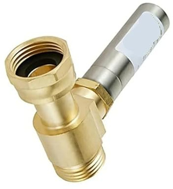 Washer Water Hammer Eliminator Connector | 3/4 Inch rotary joint stainless steel part, model B89B-S-241