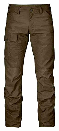 Fjällräven Herren Hose Nils Trousers, Dark Olive, 50, 81752