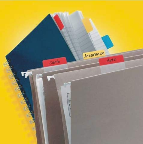 Post-it® Haftmarker Index STRONG, flach, 50,8 x 38 mm, 4farbig sortiert, 6 Blatt (4 Stück), Sie erhalten 1 Packung á 4 Stück