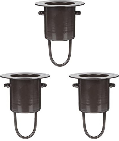 Yardwe 3sätze Aluminium Regenkette Installationsset Mit Haken Robustes Zubehör Für Garten Und Outdoor Stabil Und Wetterfest Regenkette Montagezubehör Aluminiumlegierung Haken Und