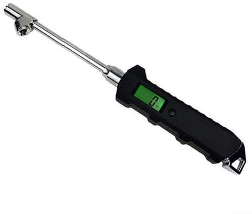 Testeur de pression d'air des pneus facile à utiliser et précis pour vélo, voiture, camion