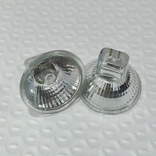 LEDLOCLB Foco halógeno MR11, 12 V, 20 W/35 W/50 W, foco halógeno de iluminación regulable de 25 grados, 3 piezas, 2 piezas, 12 V-50 W
