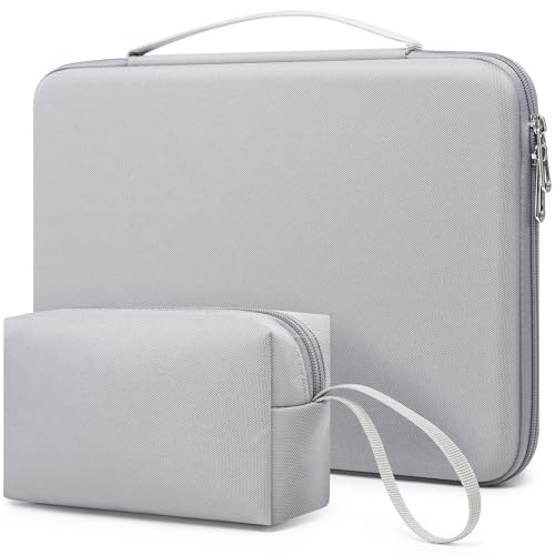 HYZUO 15-16 Zoll Hartschalen Laptoptasche für MacBook, Stein Grau | für MacBook Pro 16 M5/M4/M3/M2/M1 Pro/Max A3428 A3429 2026-2019, MacBook Air 15 M5/M4/M3/M2 2026-2023, 15 Surface Laptop