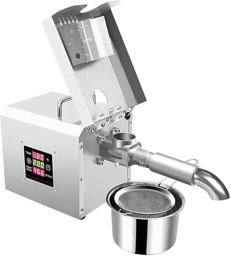 Commercial Oil Expeller Sunflower Seed Pressing Mill Maker Automatic Oil Press Machine with Digital Temperature Control for Commercial/Domestic