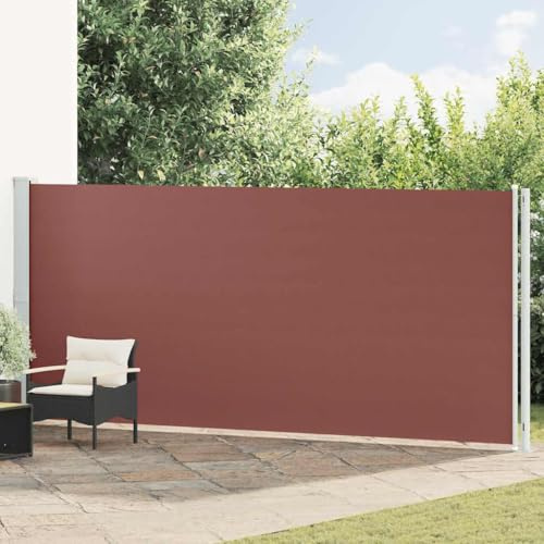 Genérico Toldo Lateral retráctil de jardín marrón 180x600 cm,Casa y jardín,Jardín,Artículos de Exterior,Sombrillas,317969