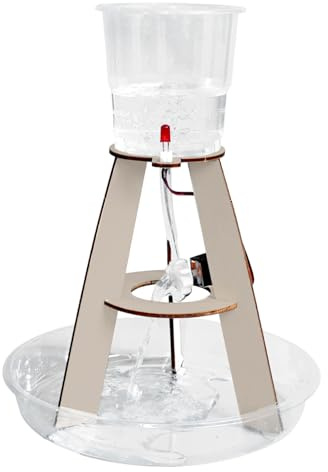 Water Wheel Generator Kit - Reusable Exploration Project | Educational Hydro Power Energy Kit, Renewable Energy Experiment, Educational Science Project, Hydro Power Model for Parent Child Student Boy
