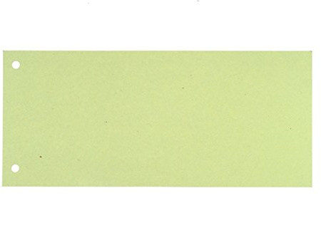 Trennstreifen RC-Karton 190g grün 220x105mm 100 St VE=1