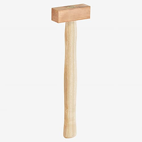 Picard 0033001-0750 Kupferhammer Fäustelform mit Eschenstiel, 750 g