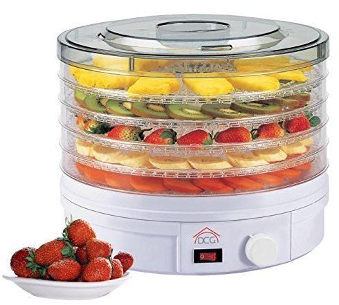 MiTA - Essiccatore per Alimenti, 245 W, 2 Litri, Temperatura variabile da 35° a 70°C