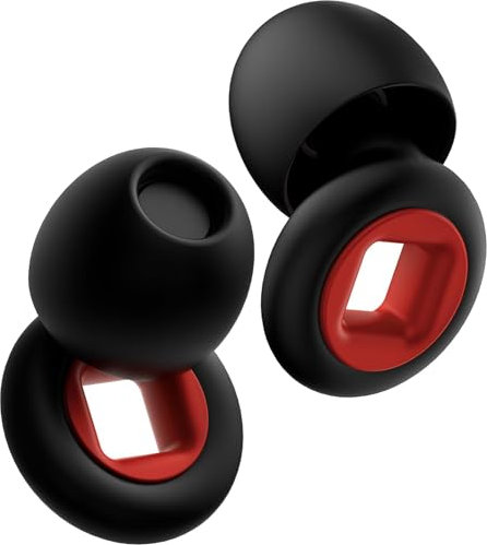 LOZIEMI Tappi Orecchie Dormire,Protezione acustica certificata ed elegante, tappi per le orecchie con cancellazione del rumore 28 dB, riutilizzabili, nuovo silicone per acqua dolce 2025