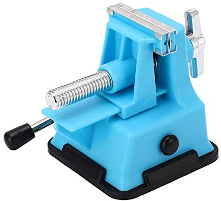ANKROYU Schraubstock, Mini-Werkbank-Schraubstock aus Kohlenstoffstahl, kratzfester Schmuck-Werkbank-Schraubstock, Schmuck-Bastelwerkzeug, Schraubstock zur Schmuckherstellung für