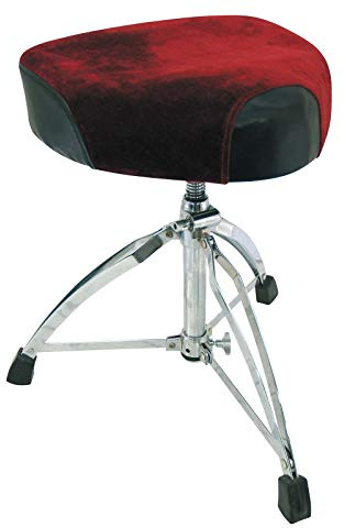 Dimavery 059173 DT-120 Trône de tambour Saddleform Noir