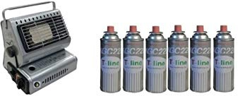 ALTIGASI Stufa STUFETTA A Gas Portatile Doppia CONNESSIONE Sia CARTUCCE A Gas Sia BOMBOLE + 6 Cartuccia Omaggio