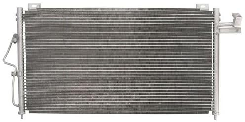 THERMOTEC KTT110135 Klimakondensator Klimaanlage Auto ohne Trockner Kompatibel mit MAZDA 323 F VI BJ B25F61480 B25F61480A B25F61480B