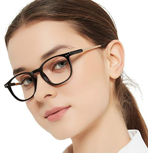 MARE AZZURO Round Reading Glasses Women Trendy Readers 6.0 5.0 4.0 3.5 3.0 2.75 2.5 2.25 2.0 1.75 1.5 1.25 1.0 0 (Black, 4.00)