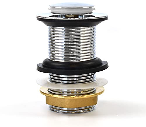 Xcel Home Bonde clic-clac de Rechange en Laiton de qualité pour lavabo de Salle de Bain | Raccord Standard G 3,2 cm BSP | 1 pièce