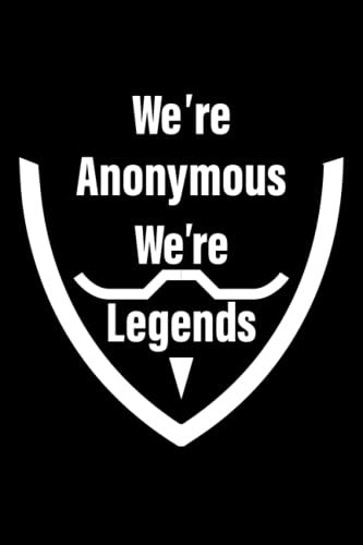 Anonymous : Hackers society : gift lined notebook journal diary gift, 110 blank pages , 69 inches , matte finish cover.: IT and Ethical hackers