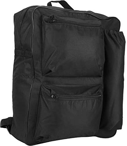 Srliya Mobilitätsroller, Kleine Tasche, groß, 30 X 25 X 4, 40 X 14 X 48 cm, Aufbewahrungstasche für Rollstühle, Tragbarer Wagen, Große Kapazität, wasserdichte Hängetasche, Schwarz