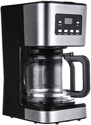 HWSY Coffee Machine Household Automatic Coffee Machine, Household drip Type Small Mini Coffee Maker Keep Warm Anti-drip Design Removable Filter Compatible with Coffee and Tea Interesting