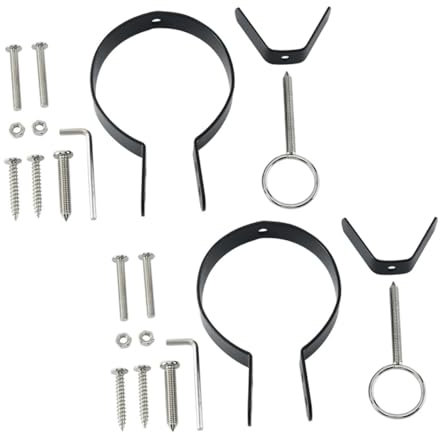 Zerodeko Italian Ham Rack Accessories Set 2 Professional Ham Holder Parts Adjustable and Sturdy Design for Easy Use in Kitchen