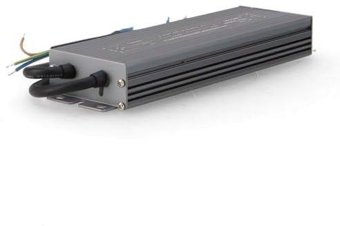 Fuente de Alimentación 250W 24V DC IP65 para Tiras LED, ideal para iluminación exterior y proyectos eléctricos.
