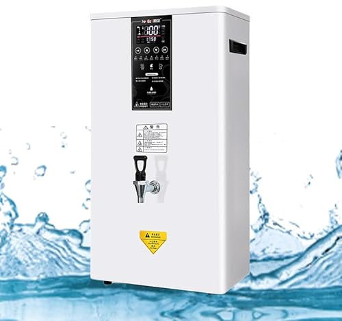 WEIMILOR Distributore di Acqua Calda Commerciale, Macchina per Acqua bollente a Riscaldamento graduale, bollitore per tè e caffè a Parete, caldaie combinate per L'Ufficio Domestico,80L/H