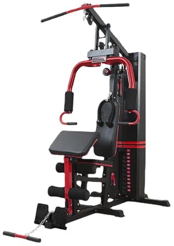 Multi Gym Machine Chest Press Lat Pulldown Leg Extension Single Station Modern Fitness