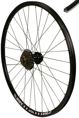 REDONDO 27,5 Zoll Hinterrad Laufrad Felge QR Schwarz Disc + 7 Fach Kranz