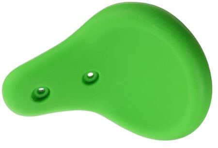 Milisten Asiento De Columpio para Niños Verde, Tablero De Plástico Compacto, Asiento Resistente Orificios Reforzados, Accesorio para Equipo De Juegos De Jardín y Parques Infantiles