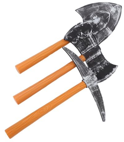 UPKOCH 3 Piezas De Y Pala De Falsos Accesorios De Cosplay De Enano para Halloween Juguete para Accesorio para Actuación En El Escenario Recuerdo De Fiesta De Cumpleaños