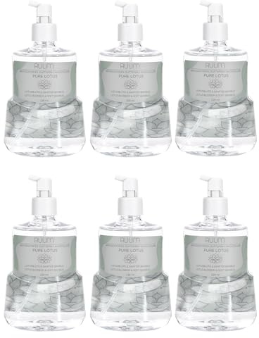 RUUM Duftspray-Nachfüller Pure Lotus, 228 ml (6er Pack) | Kompatibel mit Active Fresh 24/7 Gerät, leichte und saubere Frische, bis 65 Tage Duft je Patrone
