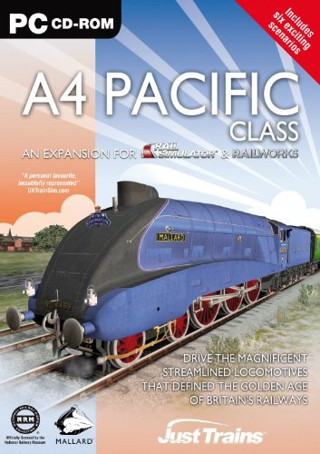 A4 Pacific Class: Add-On for Rail Simulator, Railworks & Railworks 2 (PC CD-ROM)