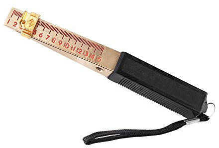 Misuratore Verniero a Forma di Cuneo 1 a 15 mm Strumento di Misura della Piastrina di Ispezione della Casa(Precisionee 0,2mm)