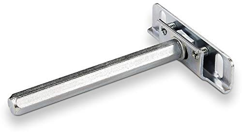 SOTECH 6 x Regalbodenträger Smart 112 x 76 x 19 mm, verdeckte Montage | verstellbar, Stahl, Regalträger Steckbodenträger