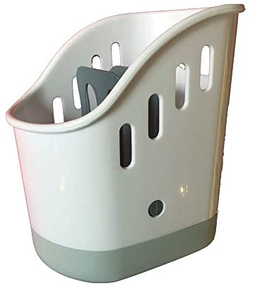Easylife Sink Caddy, Organiser Storage, Kitchen Tray, H18.5cm x W13.5cm x D18.5cm - Fully Guaranteed | H18.5xW13.5xD18.5cm