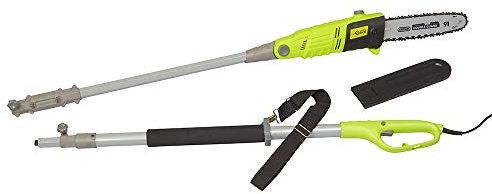 Garden Gear Electric Telescopic Pole Chainsaw Tree Pruner Long Reach Extendable Up to 2.9m 600W Pole Pruning Saw with Shoulder Strap (Electric Telescopic Chainsaw)